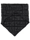 Laminar Nylon Scarf In Black