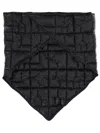 Laminar Nylon Scarf In Black