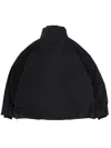 Laminar Oversized Polyester Raincoat In Black