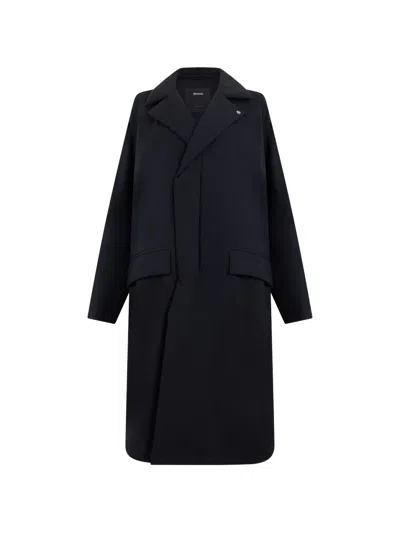 Laminar Padded Coat In Black
