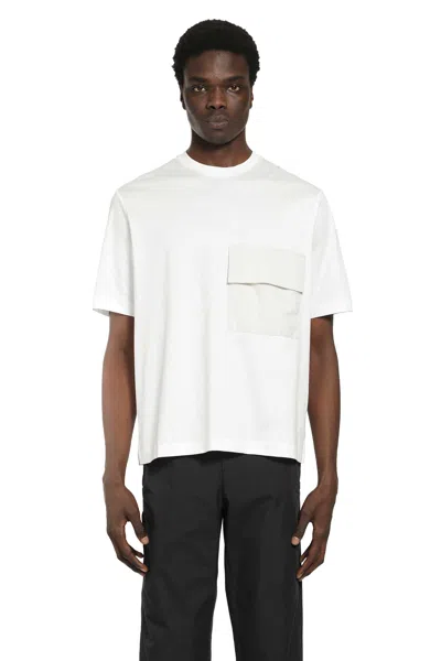 Laminar Pocket T-shirt In White