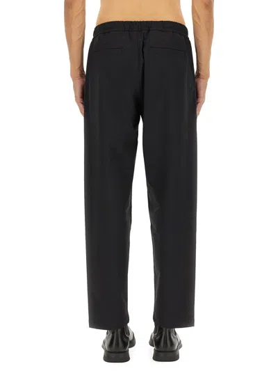 Laminar Polyamide Blend Trousers In Black