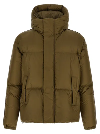 Laminar Quilted Down Jacket In Green