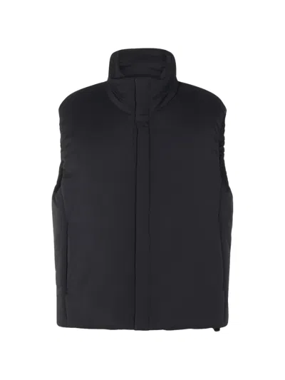 Laminar Quilted Gilet In 블랙