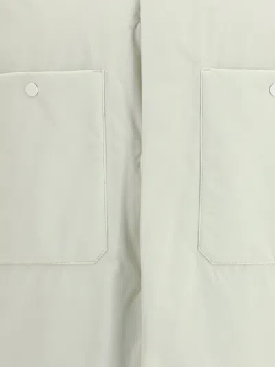 Laminar Quilted Nylon Padded Jacket In White
