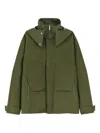 Laminar Waterproof Jacket With Padding In Green