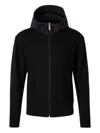 Laminar Ribbed Hooded Knit Knitwear In Black