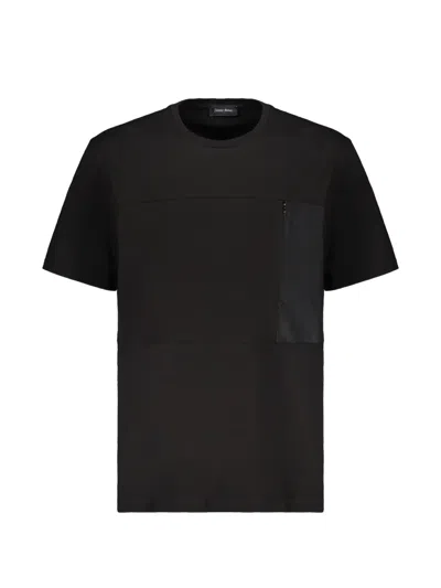 Laminar Short-sleeve T-shirt In Black