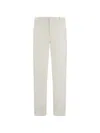 Laminar 스트레이트 팬츠 In White