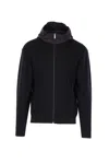 Laminar Ribbed Hooded Knit Knitwear In Black