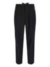Laminar Tailored Wool-blend Trousers With Polyester Lining In Black
