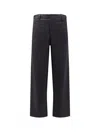 Laminar Technical Fabric Trousers In Black