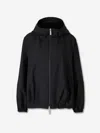 Laminar Technical Hooded Jacket In Black