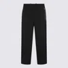 Laminar Drawstring Elasticated Trousers In Black