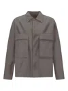 WATER-REPELLENT SHIRT JACKET