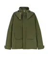 Laminar Waterproof Jacket With Padding In Green