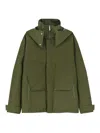 Laminar Waterproof Jacket With Padding In Green