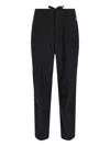 Laminar Tailored Wool-blend Trousers With Polyester Lining In Black
