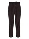 Laminar Tailored Wool-blend Trousers With Polyester Lining In Blue