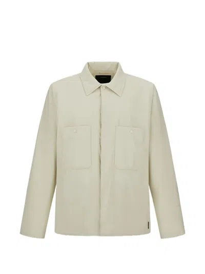 Laminar Woven Jacket In Neutral