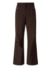 Laminar Zip-pocket Flared Trousers In Multi