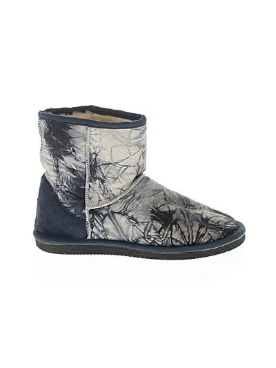 Pre-owned Lamo Ankle Boots In Blue