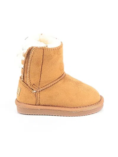 Pre-owned Lamo Kids' Boots In Tan