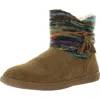 Lamo Jacinta Womens Faux Fur Sheepskin Winter & Snow Boots In Pink