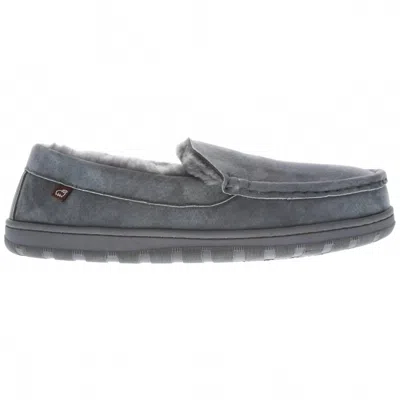 Lamo Men's Harrison Moccasin In Charcoal In Multi