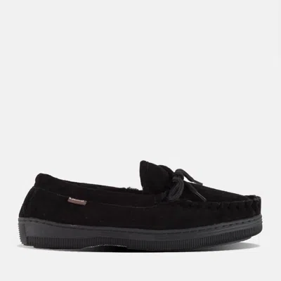 Lamo Men's Moccasin Slipper In Black