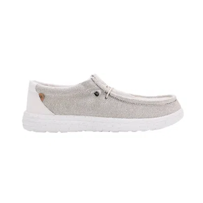 Lamo Men's Paul Canvas Deck Shoe In White
