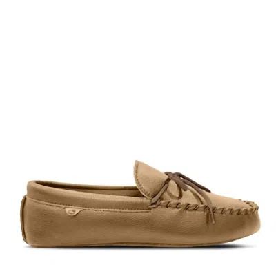 Lamo Men's Softsole Moccasin Slipper In Tan In Brown