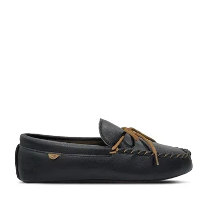 Lamo Men's Softsole Moccasins In Black In Multi