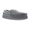 Lamo Moccasin Mens Slip-on Slippers In Black