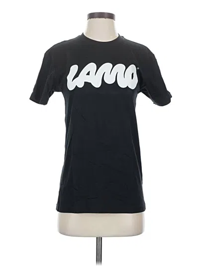 Pre-owned Lamo Short Sleeve T-shirt In Black