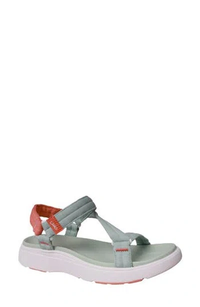 Lamo Solstice Z-strap Sandal In Green