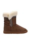 Lamo Women's Alma Winter Boots In Waxed Chestnut