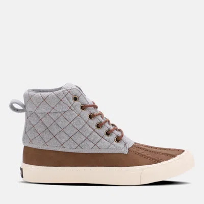 Lamo Women's Alta Lace-up Boot In Grey & Chestnut In Multi
