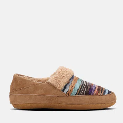 Lamo Women's Briony Suede Slipper In Chestnut In Brown