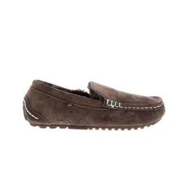 Lamo Women's Callie Slip-on Moccasin Shoe In Chocolate In Brown