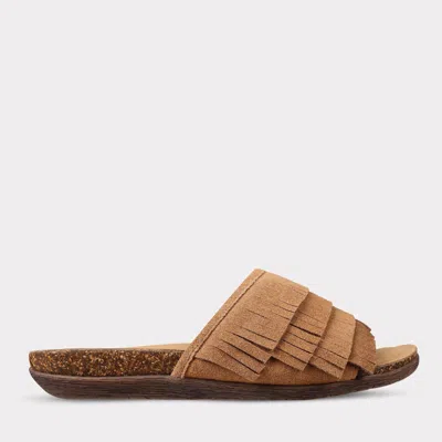 Lamo Women's Clea Slide Sandal In Chestnut In Brown