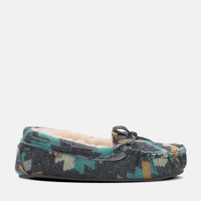 Lamo Women's Hannah Moccasin In Grey Multi