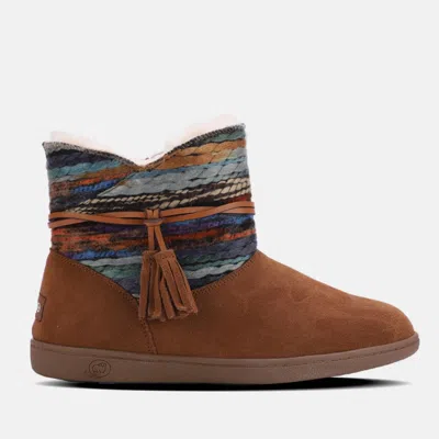 Lamo Women's Jacinta Suede Ankle Boot In Chestnut In Brown