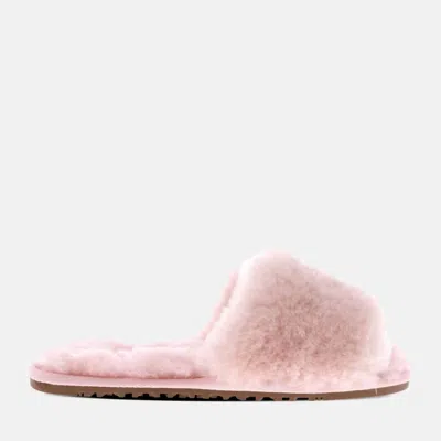 Lamo Women's Naomi Sheepskin Slide Sandal In Rose In Pink