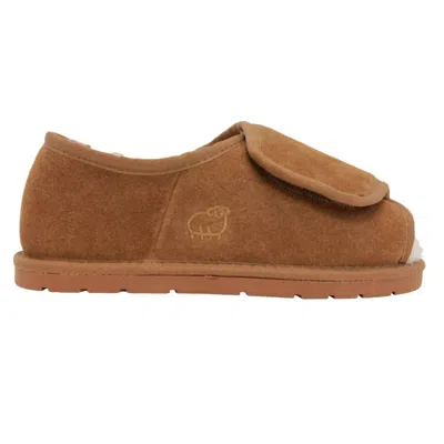 Lamo Women's Open Toe Wrap Shoes In Chestnut In Brown
