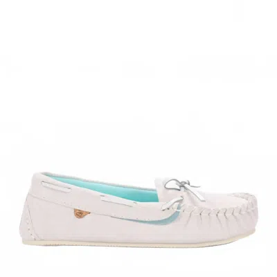 Lamo Women's Selena Moccasin In Pale Grey In Multi