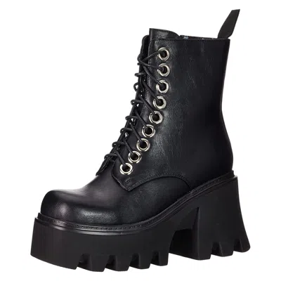 Lamoda Game On Chunky Ankle Boots In Black
