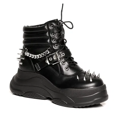 Lamoda Women's Black Screamin' Loud Chunky Platform Sneakers