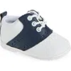 L'amour Addie Crib Shoe In Navy