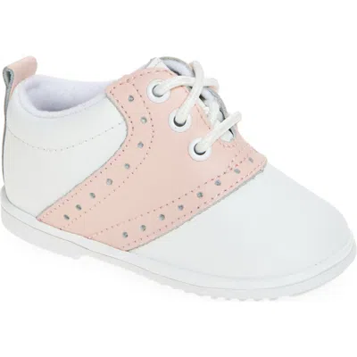 L'amour Kids'  Addie Crib Shoe In White
